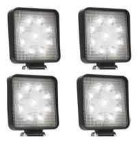 Farol De Milha Off Road 9 Leds - 04 Unidades