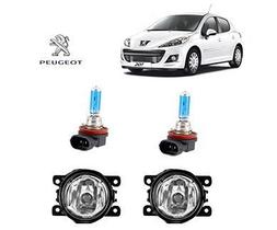 Farol de Milha Peugeot 207 2008 H11 Super Branca Par