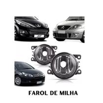 Farol de milha peugeot c3/c4