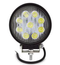 Farol de Milha Redondo LED Zemix Original 9094 12 Watt