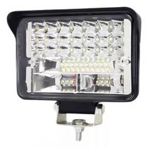 Farol De Milha Retangular Led 144w Automotivo Briwax FF-F1144W