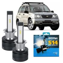 Farol de Milha Super Led Nano S14 H3 6K GM Tracker 2001/2009