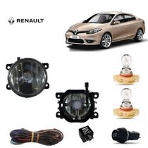 Farol de Milha Vic Importado Fluence 2019 H16 Kit