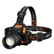 Farol de mineração com zoom LED 15W USB recarregável - Taiyuanketanmaoyiyouxian