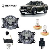 Farol de Neblina Arteb Oroch 2015 a 2019 H16 Kit