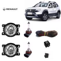 Farol de Neblina Duster 2019 Com Lâmpada H11 Kit