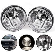Farol de neblina G-PLUS Lente transparente esquerda direita para GMC Sierra 07-13