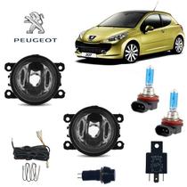 Farol de Neblina Importado Peugeot 207 11 H11 Branca Kit