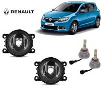 Farol de Neblina Importado Sandero 2013 H11 Led Par