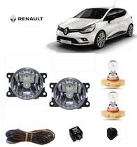 Farol de Neblina Renault Clio 2013 Lampada H16 Par