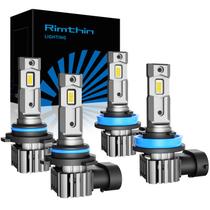 Farol de neblina rimthin 9005 H11 12V DC à prova d'água IP67 pacote com 4