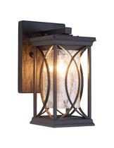 Farol de Pared Exterior Delicavy de Aluminio con Vidrio Roto 110V Farol de Pared Exterior Delicavy de Aluminio con Vidrio Roto 110V
