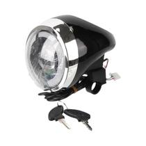 Farol De Scooter Elétrico 48/60V Citycoco Com Olhos De Anjo, Farol De Moto Turktron, Peças De Farol De Scooter Elétrico 48/60V Citycoco Com Olhos De Anjo, Farol De Moto Turktron, Peças De