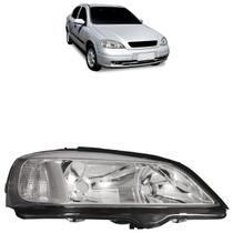 Farol Dianteiro Astra 1998 1999 2000 2001 2002 Lisa Acrílico Máscara Cromada