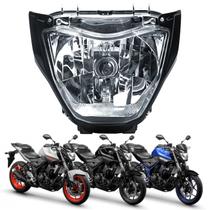 Farol Dianteiro Bloco Óptico Completo Mt03 2017 2018 2019 2020 Original Yamaha