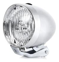Farol dianteiro City vintage cromado