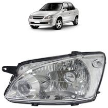 Farol Dianteiro Classic 2011 A 2016 Máscara Cromada Farol Dianteiro Classic 2011 A 2016 Máscara Cromada