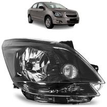 Farol Dianteiro Cobalt 2012 2013 2014 2015 Máscara Negra Lente Lisa Acrílico Farol Dianteiro Cobalt 2012 2013 2014 2015 Máscara Negra Lente Lisa Acrílico