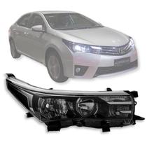 Farol dianteiro corolla 2014 á 2017 sem projetor ld direito Farol dianteiro corolla 2014 á 2017 sem projetor ld direito