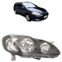 Farol Dianteiro Corolla Fielder 2005 2006 2007 2008 Foco Duplo Lisa Acrílico