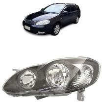 Farol Dianteiro Corolla Fielder 2005 2006 2007 2008 Foco Duplo Lisa Acrílico