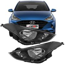 Farol Dianteiro Direito Hyundai HB20 Hatch e Sedan 2020 a 2022 sem LED