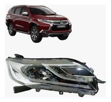 Farol Dianteiro Direito Pajero Sport Com Led E Drl 8301d768 Direito/passageiro Farol Dianteiro Direito Pajero Sport Com Led E Drl 8301d768 Direito/passageiro