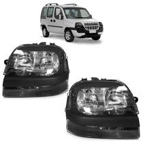 Farol Dianteiro Doblo 2002 A 2009 Máscara Negra Farol Dianteiro Doblo 2002 A 2009 Máscara Negra