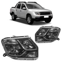 Farol Dianteiro Duster Oroch 2016 A 2017 Máscara Negra Farol Dianteiro Duster Oroch 2016 A 2017 Máscara Negra