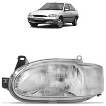 Farol Dianteiro Escort Sw Hatch 1997 1998 1999 2000 2001 2002 Máscara Cromada
