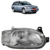 Farol Dianteiro Escort Zetec 1997 A 2003 Máscara Cromada