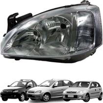 Farol Dianteiro Esquerdo Corsa Hatch Sedan Montana 2003 2004 2005 2006 2007