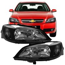 Farol Dianteiro Esquerdo Foco Duplo Máscara Negra Astra 1998 a 2002 Farol Dianteiro Esquerdo Foco Duplo Máscara Negra Astra 1998 a 2002