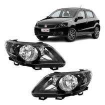 Farol Dianteiro Esquerdo Foco Duplo Máscara Negra Gol Voyage Saveiro G5 2009 a 2012 Farol Dianteiro Esquerdo Foco Duplo Máscara Negra Gol Voyage Saveiro G5 2009 a 2012