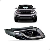 Farol Dianteiro Evoque 2016 A 2019 D3S Com Led 10 Pinos