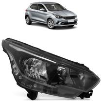 Farol Dianteiro Fiat Argo 2016 A 2021 Cronos 2018 A 2021 Máscara Negra