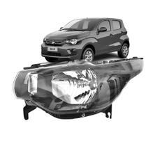 Farol Dianteiro Fiat Mobi 2016 Até 2024 Sem Led Manual