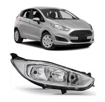Farol Dianteiro Fiesta Cromado 2014 2015 2016 Direito