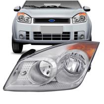 Farol Dianteiro Ford Fiesta 2008 2009 2010 Lado Esquerdo - MEI HAO