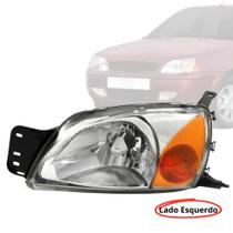 Farol Dianteiro Ford Fiesta Courier 2000 01 02 03 04 05 06