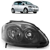 Farol Dianteiro Fox Spacefox Crossfox 2008 A 2010 Máscara Negra