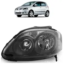 Farol Dianteiro Fox Spacefox Crossfox 2008 A 2010 Máscara Negra Farol Dianteiro Fox Spacefox Crossfox 2008 A 2010 Máscara Negra