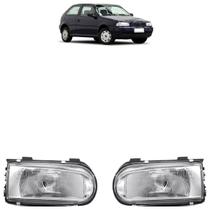 Farol Dianteiro Gol G2 1995 1996 1997 1998 1999 Parati Saveiro Special Máscara Cromada Lente Estriada Vidro Farol Dianteiro Gol G2 1995 1996 1997 1998 1999 Parati Saveiro Special Máscara Cromada Lente Estriada Vidro