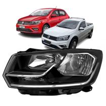 Farol Dianteiro Gol Voyage G8 2018 / 2023 Saveiro G7 18/23 Esquerdo Foco Duplo
