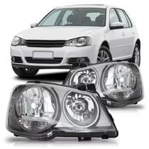 Farol Dianteiro Golf 2008 2009 2010 2011 2012 2013 Máscara Cinza Farol Dianteiro Golf 2008 2009 2010 2011 2012 2013 Máscara Cinza