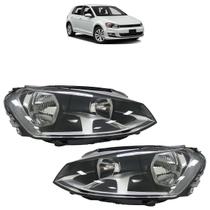 Farol Dianteiro Golf 2014 A 2017 Máscara Negra Farol Dianteiro Golf 2014 A 2017 Máscara Negra