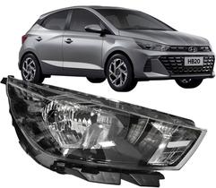 Farol Dianteiro Hb20 2023 2024 2025 Sem Led