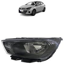 Farol Dianteiro Hb20 2023 A 2025 Máscara Negra