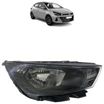 Farol Dianteiro Hb20 2023 A 2025 Máscara Negra