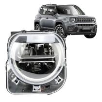 Farol Dianteiro Jeep Renegade 2022 até 2026 Full Led Com Reator Farol Dianteiro Jeep Renegade 2022 até 2026 Full Led Com Reator